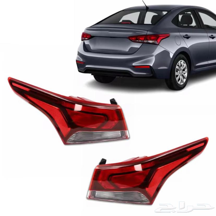 Rear shock absorber set for Accent63262959127170115