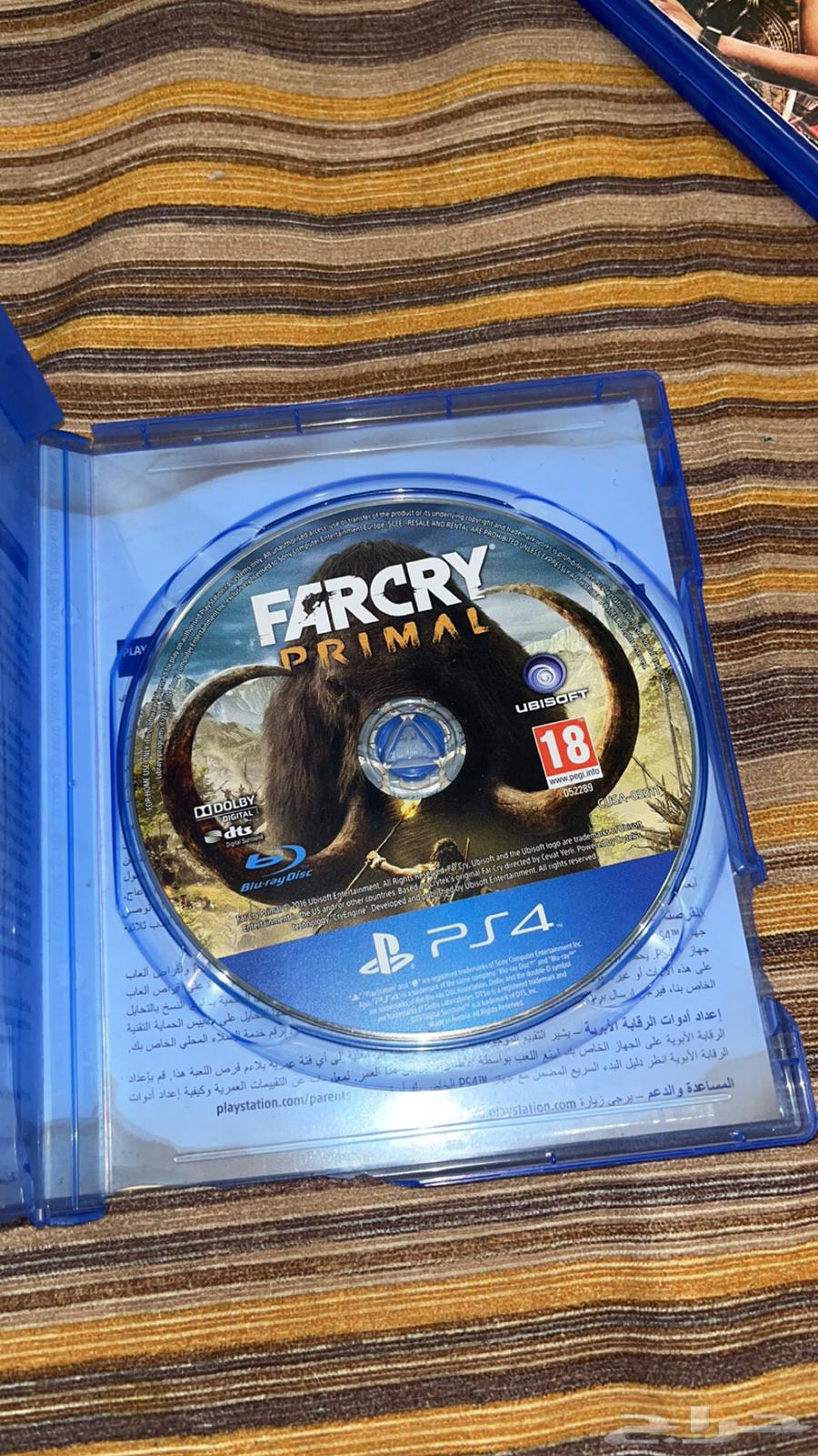 شريطين بليستيشن 4 (ps4) للبيع او للتبديل .63171045610371113