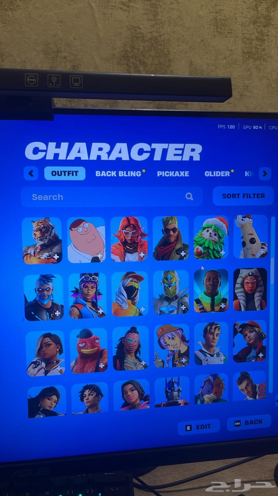 Fortnite account 203 skins63174055983619113