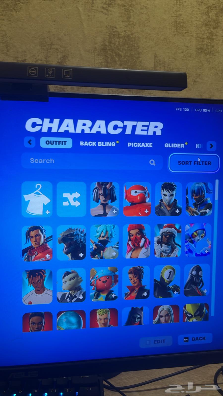 Fortnite account 203 skins63174055983619111