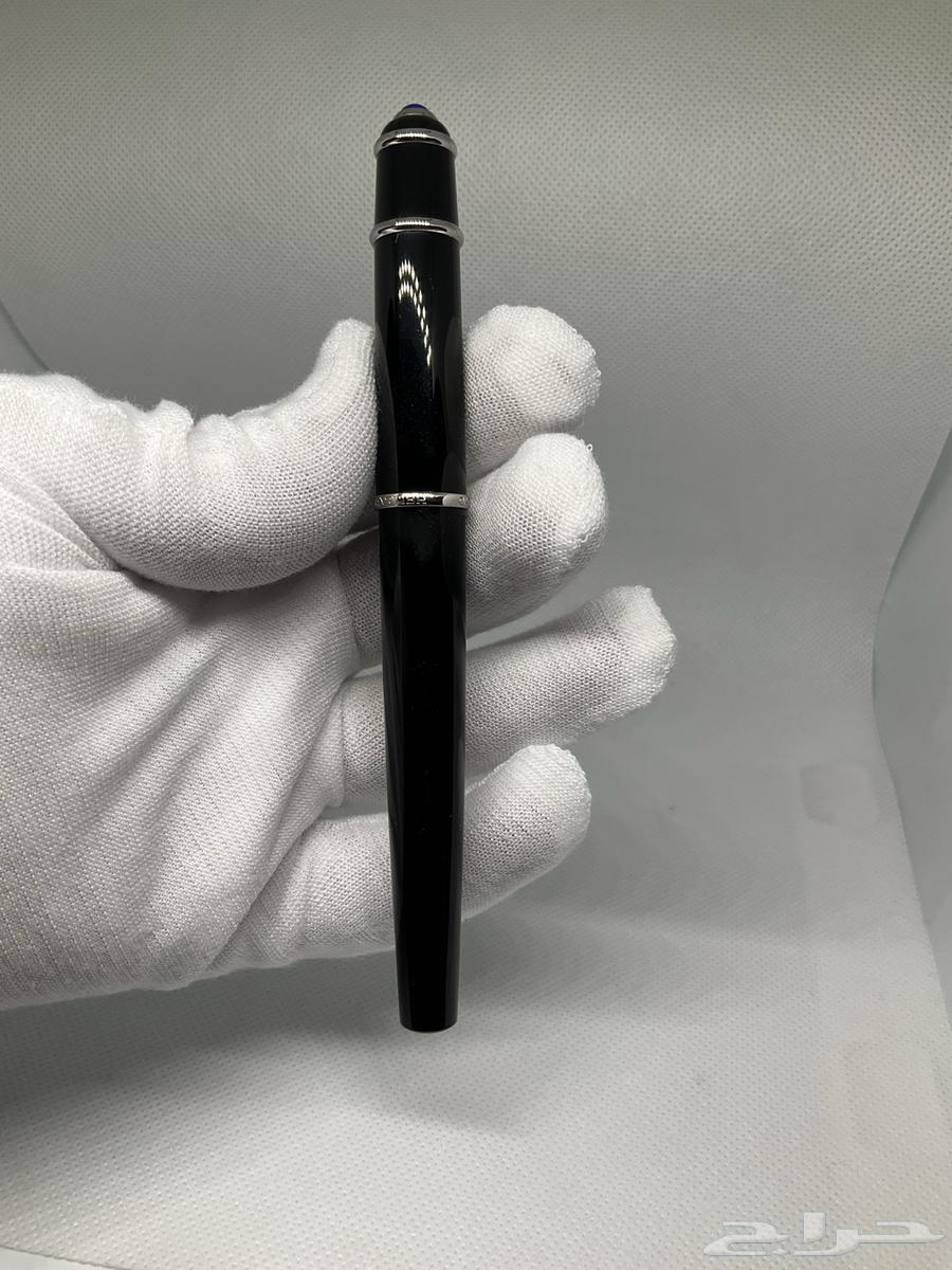 Sold) Cartier Diablo Jumbo Classic Silver fountain pen, new, dry cap63171950457473111