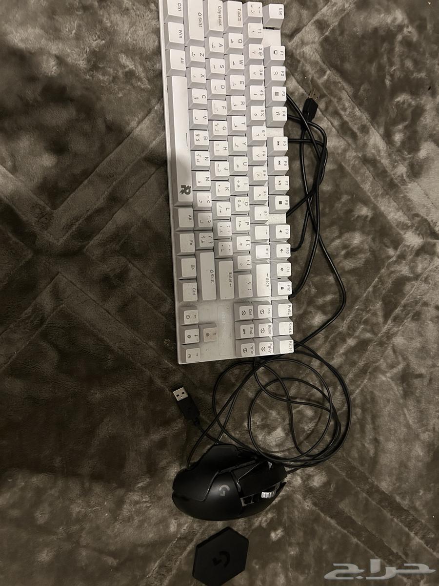 Logitech G502 Hero mouse and Rock Pow keyboard63173616044930111
