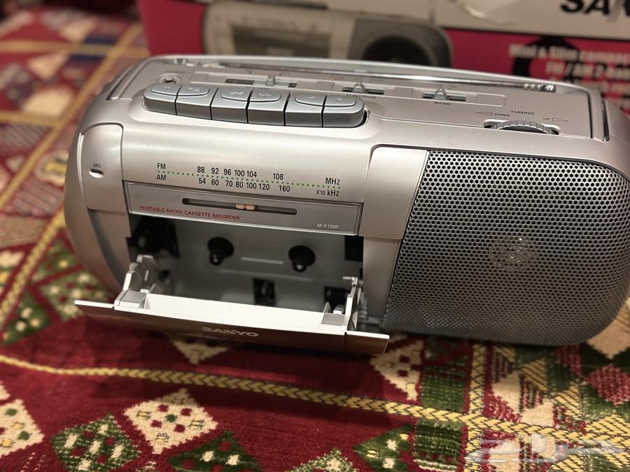 Sanyo Japanese radio and cassette recorder, rare new stock63171060633601114