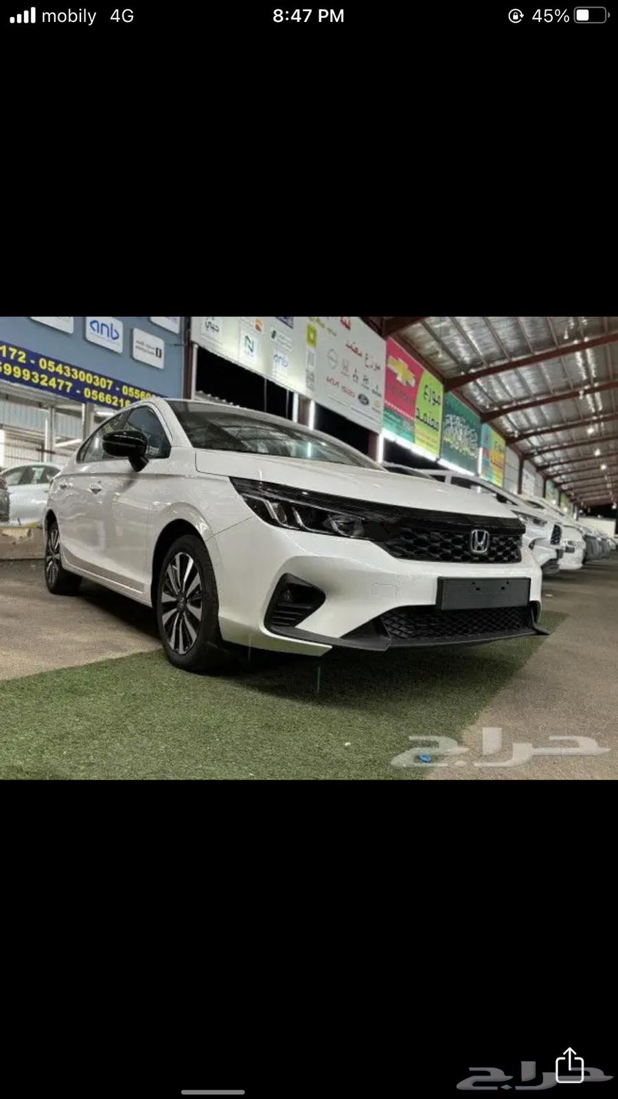 Honda City 2024 Sport Model63251943328001113