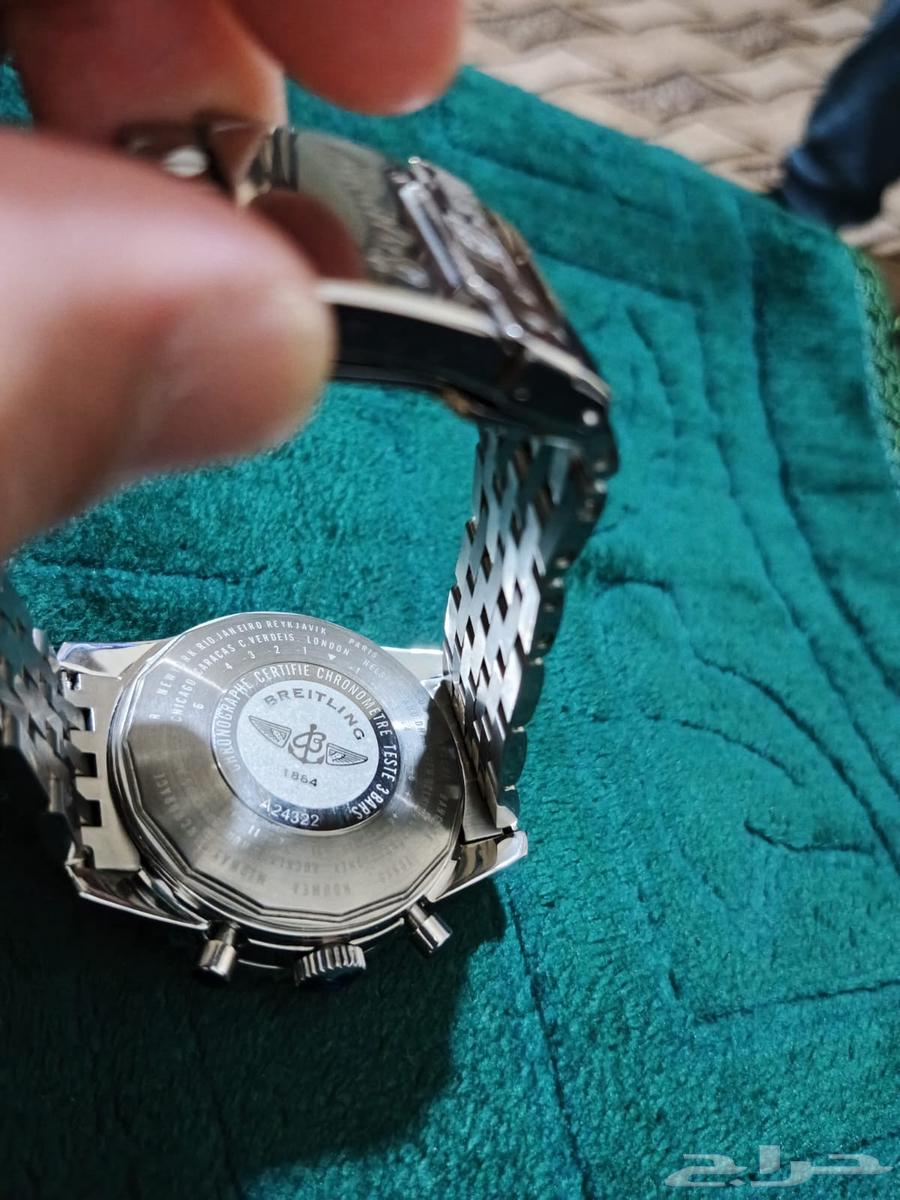 ساعة يد Breitling Navitimer 46mm Black Steel63168722976642112