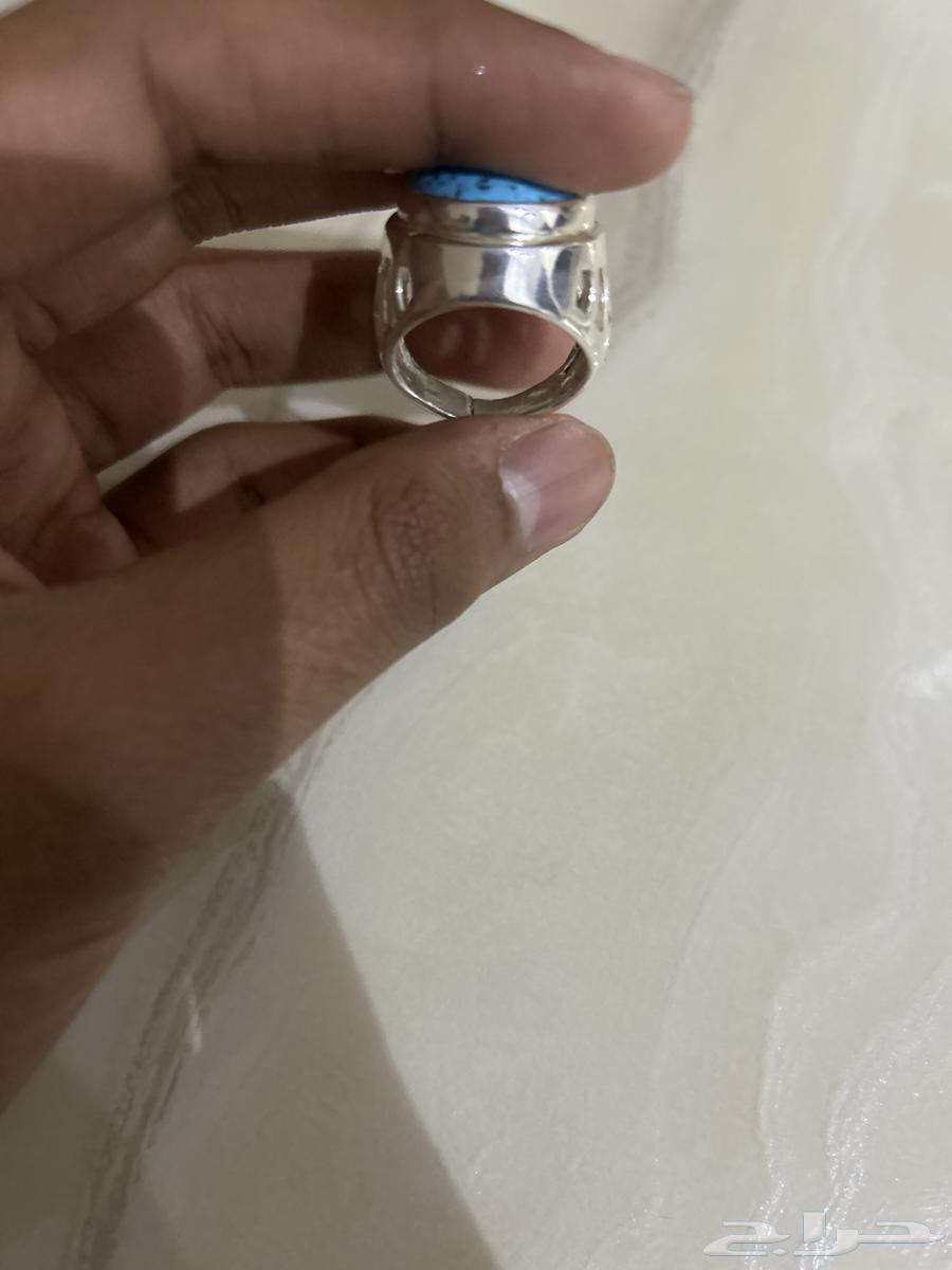 Turquoise ring handmade, adjustable to fit your finger size63169688498177113