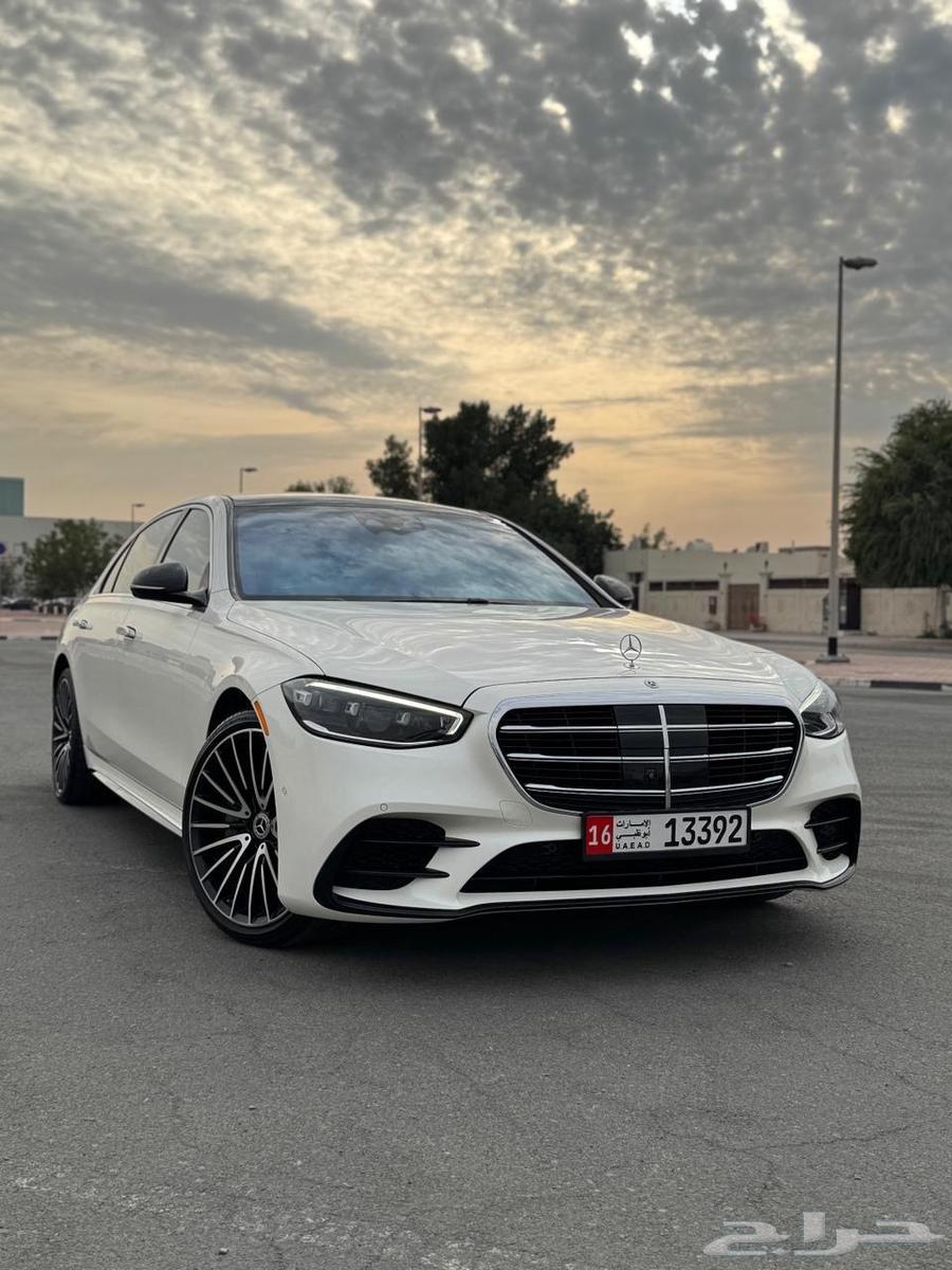 Mercedes S580 2022 model imported to America in Dubai63253533685505111