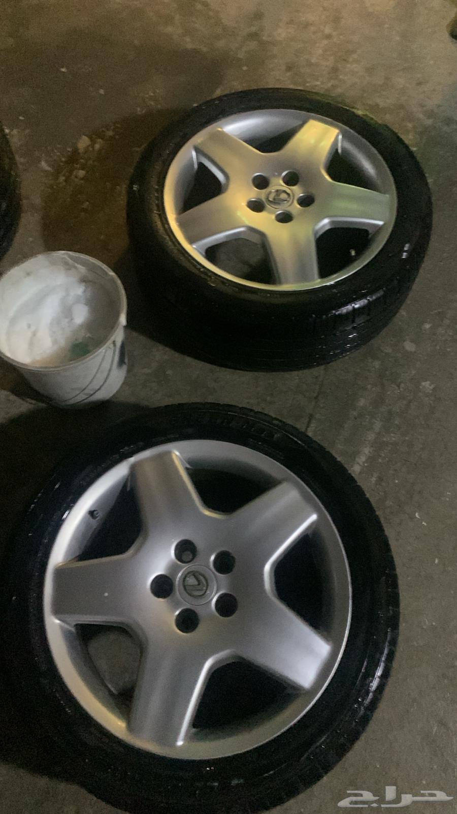 For sale, Lexus 430 rims, not original, have some scratches, painted, 130063250886791169113