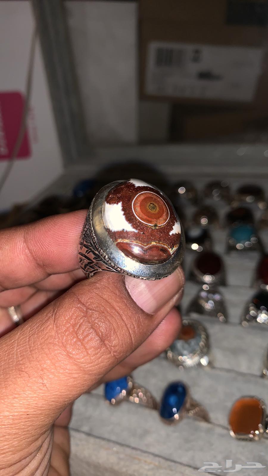 Yemeni Dawoodi agate ring63168742823427111