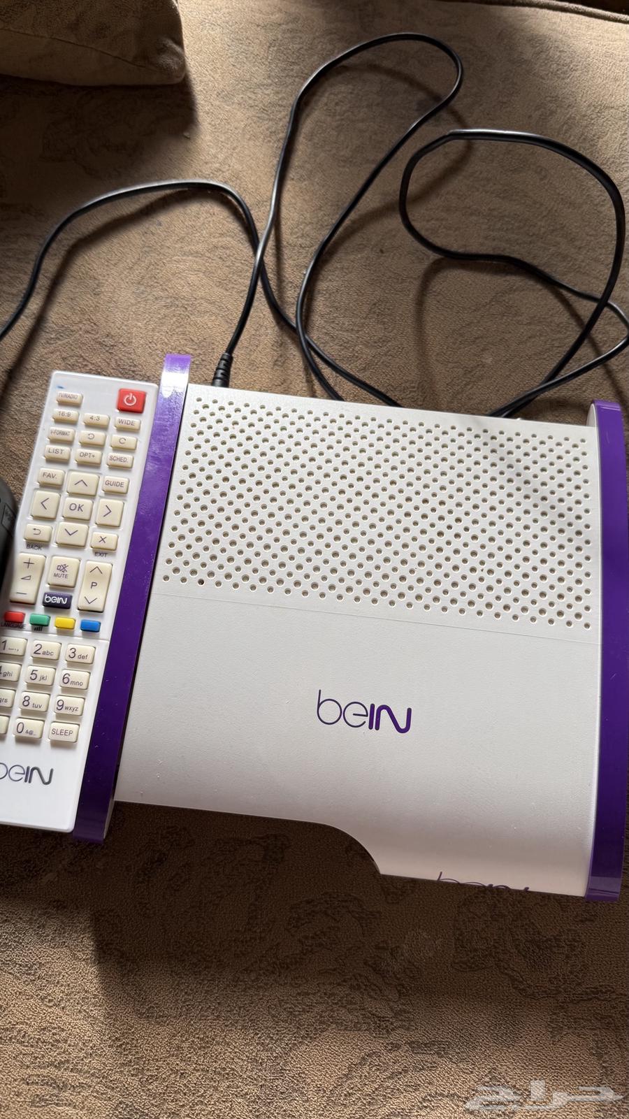 Jordanian beIN receiver with its card, no subscription required63506101652611111