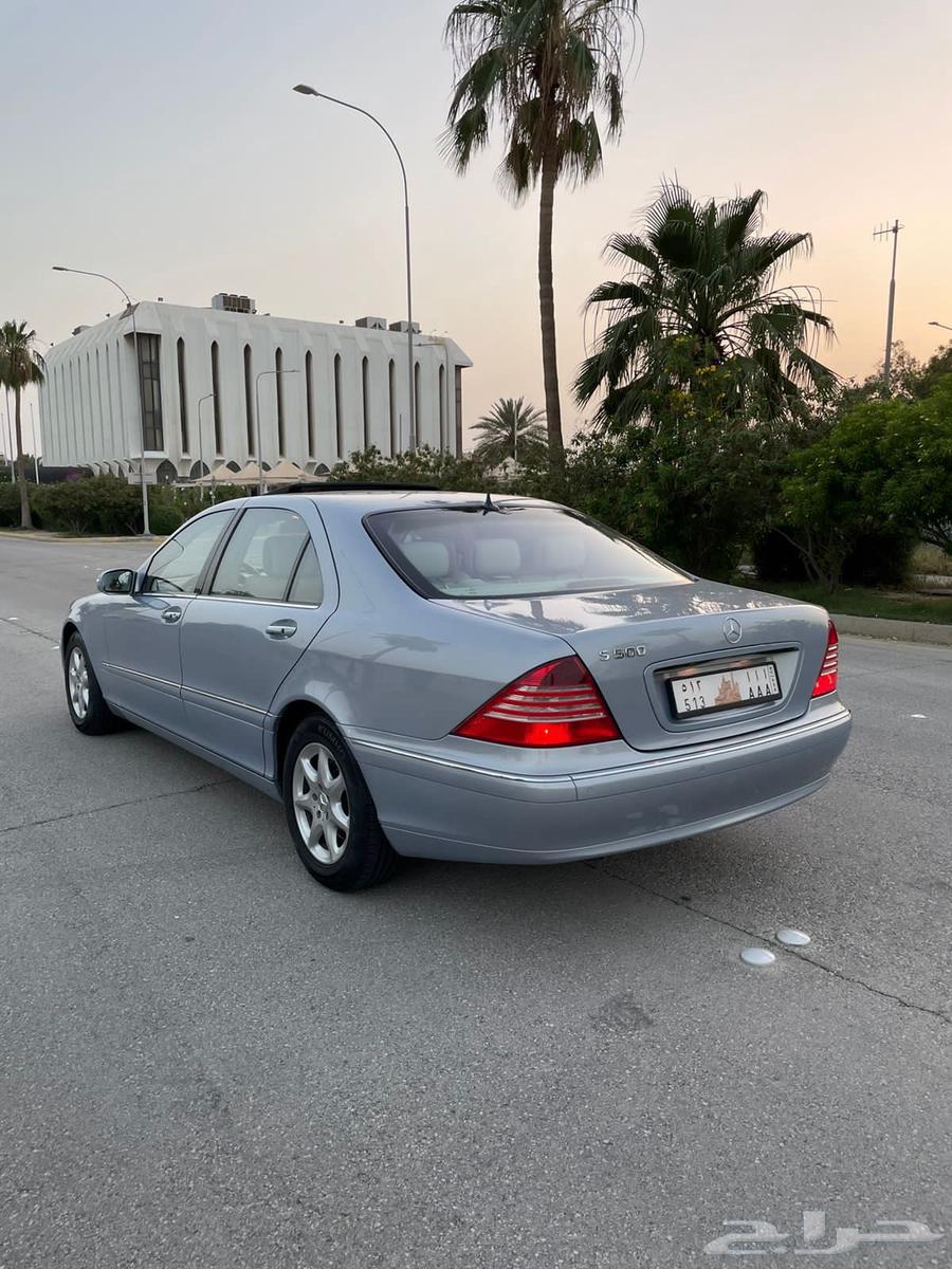 مرسيدس 2003 - S500 مخزن. 65 الف كيلو فقط63249804576515113