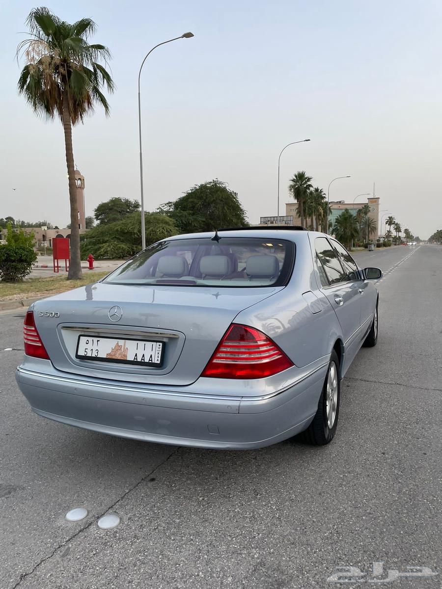 مرسيدس 2003 - S500 مخزن. 65 الف كيلو فقط63249804576515112