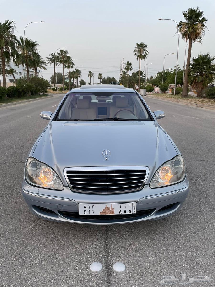 مرسيدس 2003 - S500 مخزن. 65 الف كيلو فقط63249804576515111