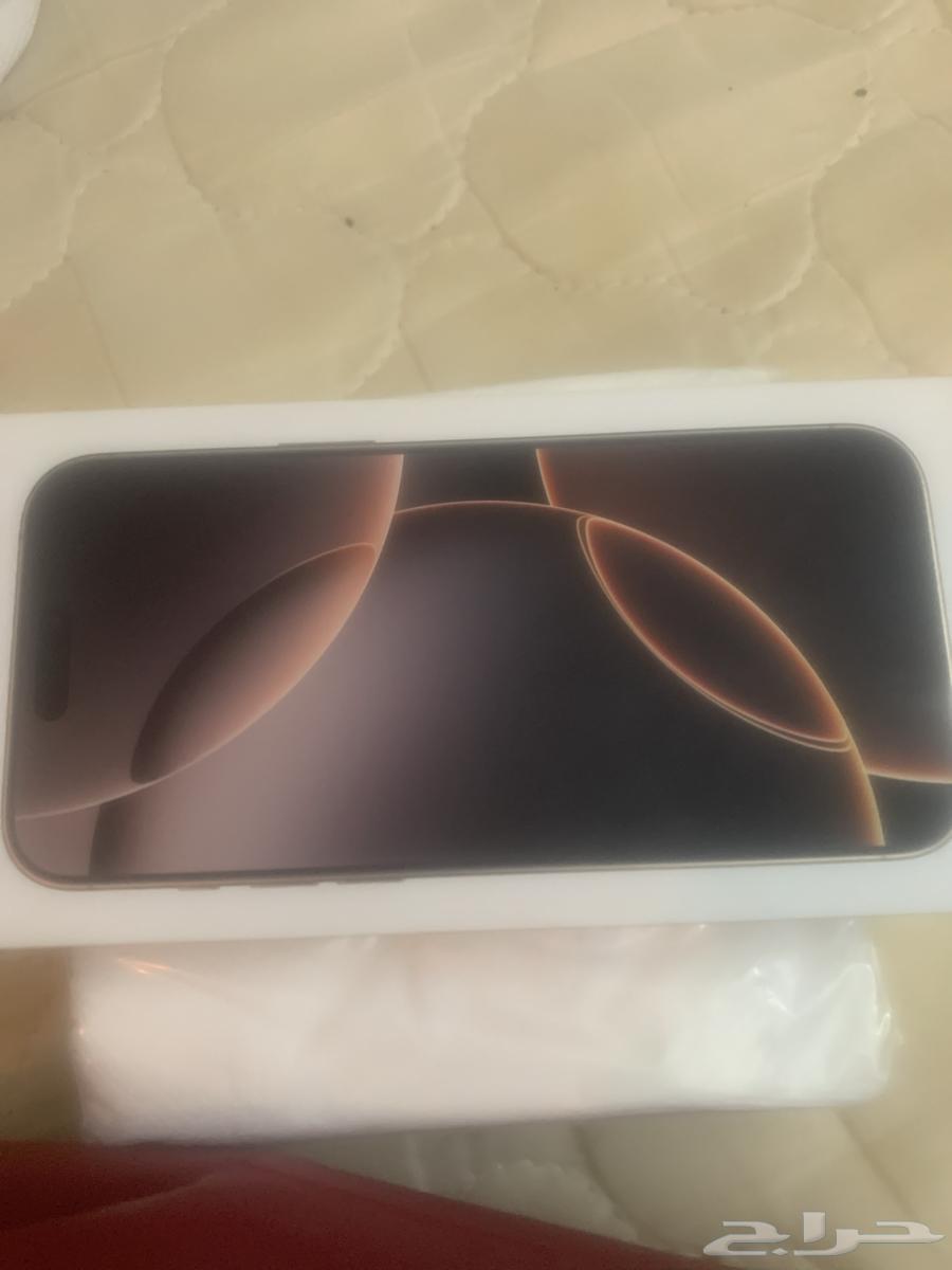 iPhone 16 Pro Max in box, still sealed, warranty not activated, Arab Calculator63167775730435111