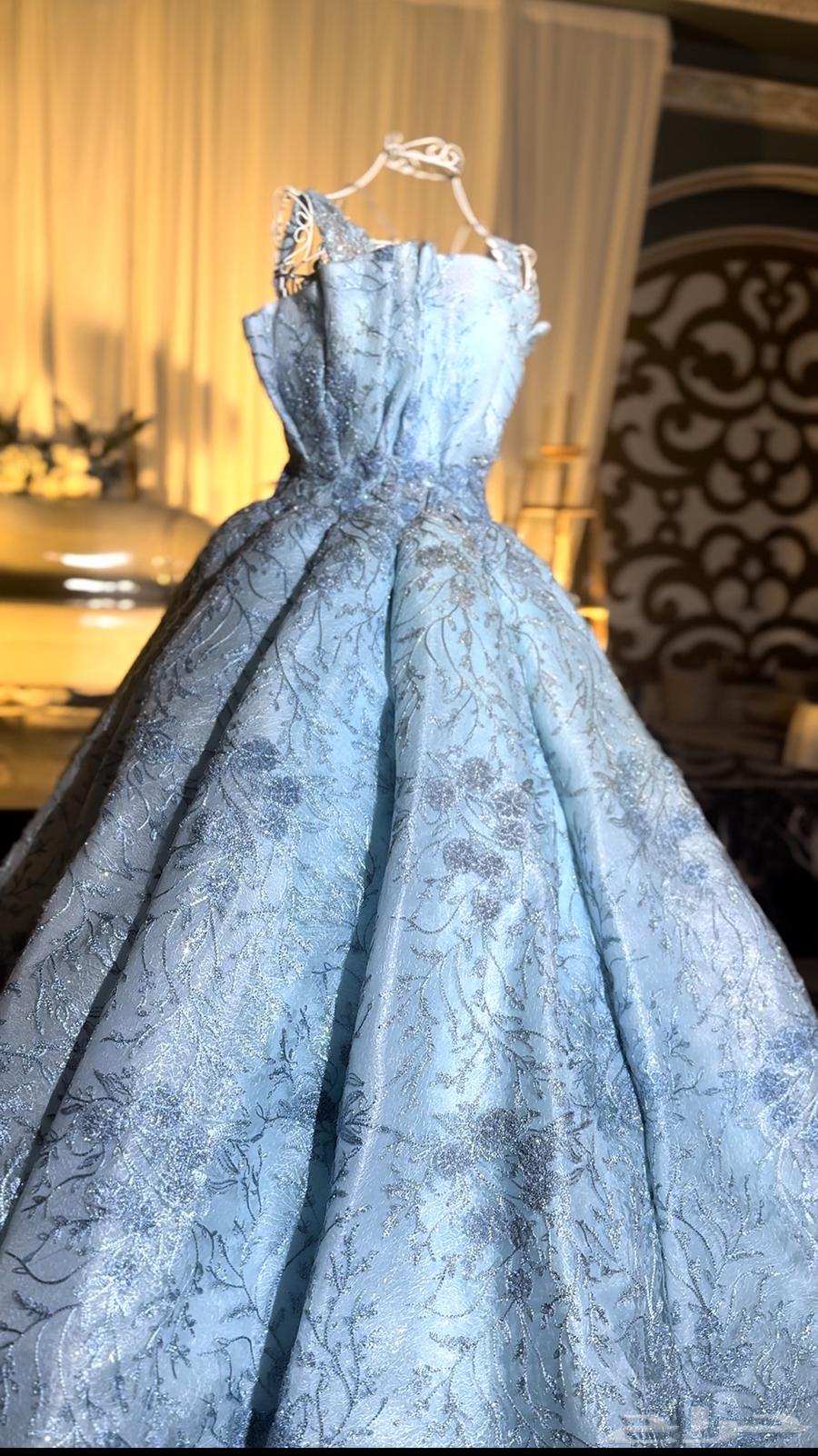 Sky queen dress with corset63009737089794113