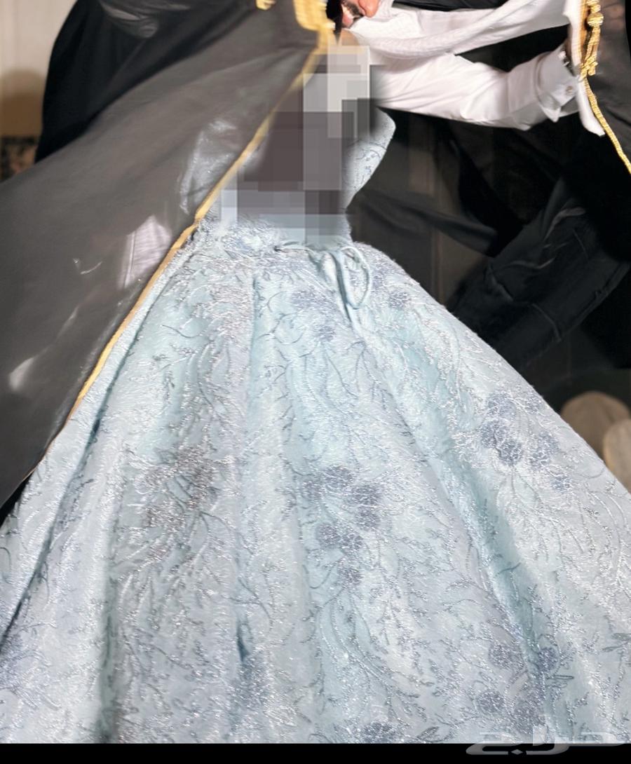 Sky queen dress with corset63009737089794111