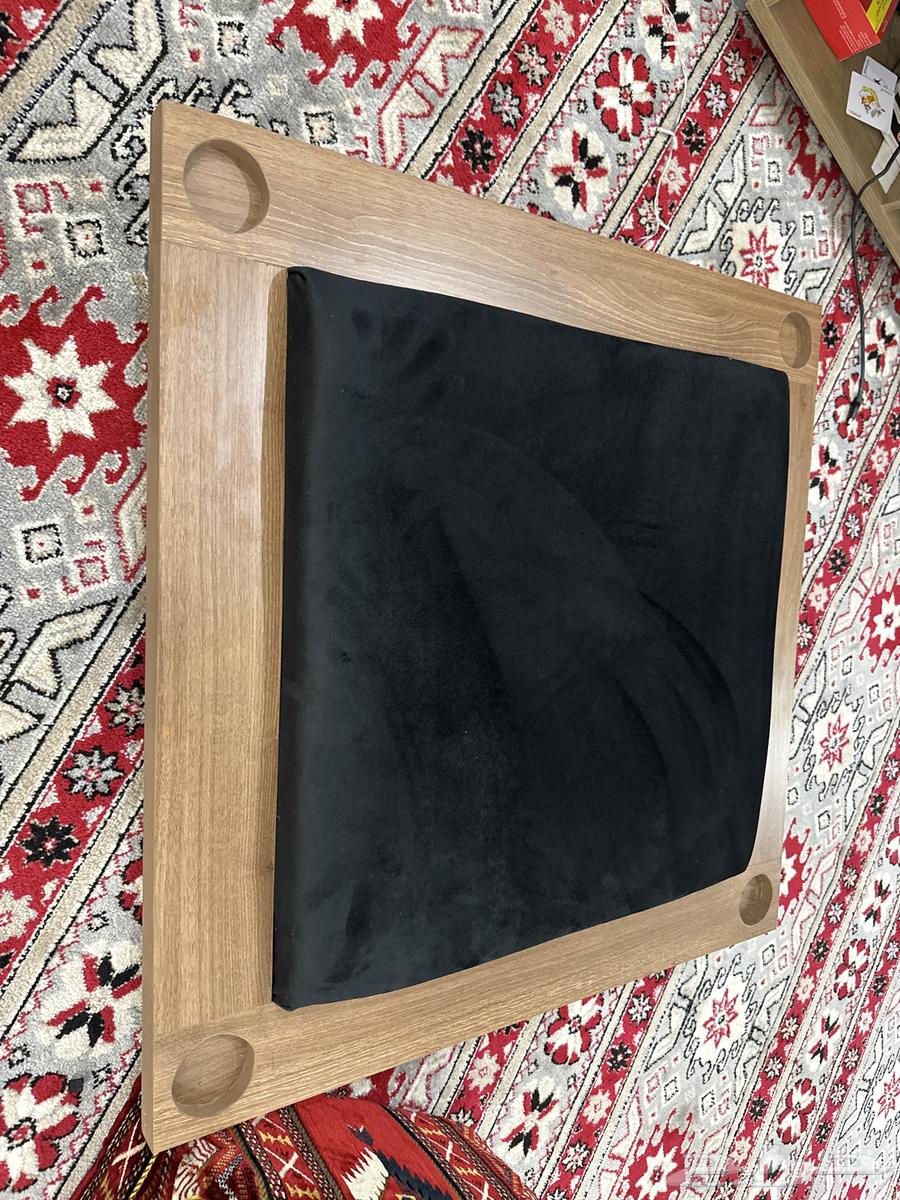 A luxurious and unique-shaped backgammon table63165440456961111