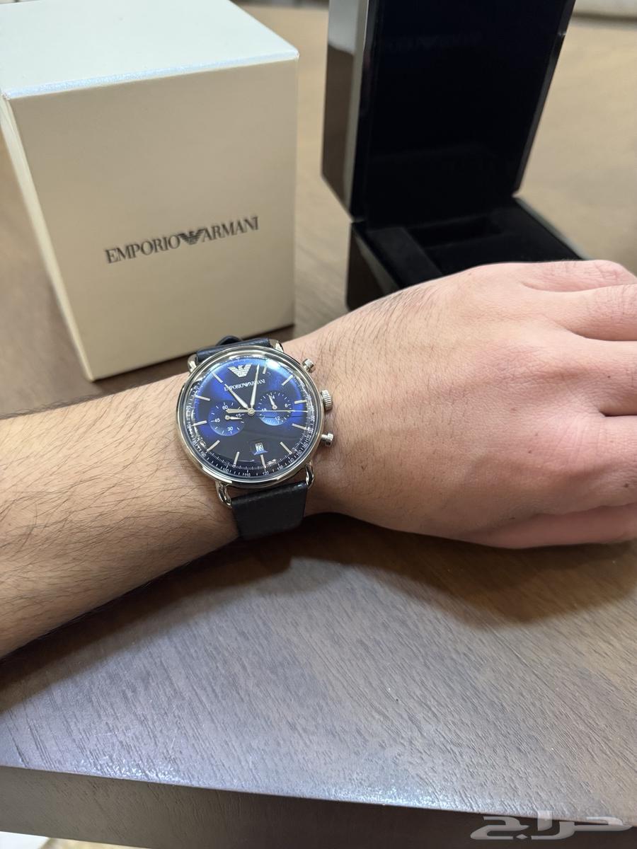 Almost new dark blue Emporio Armani watch for sale63165460135041111
