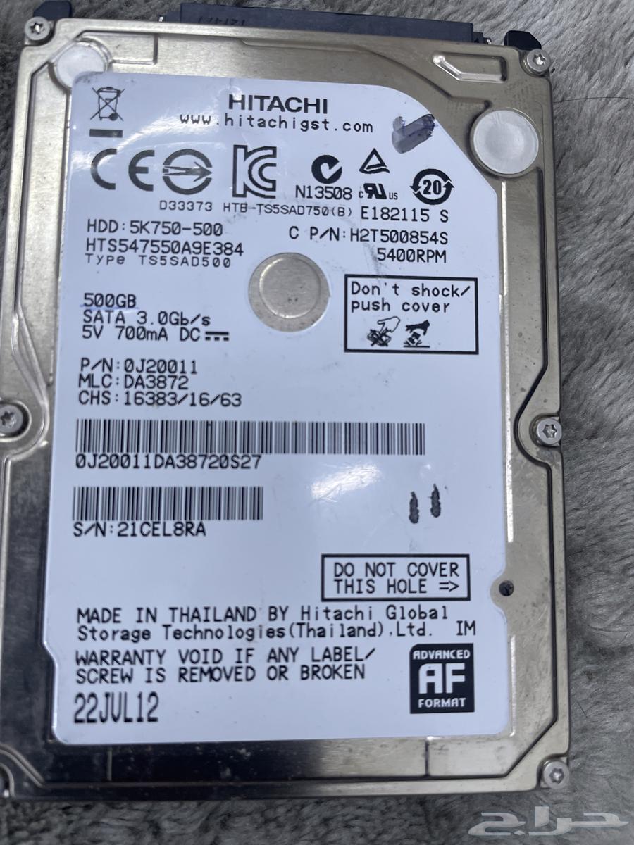 500 GB hard drive for sale at an attractive price63165460224515111