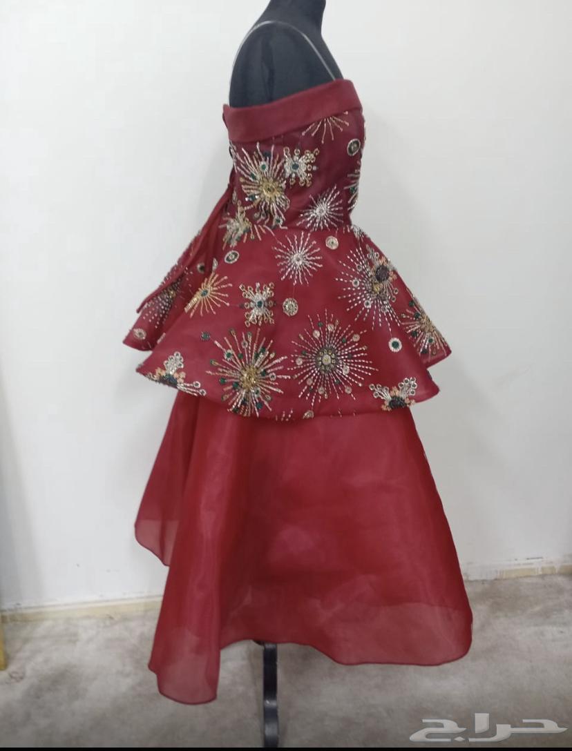 فستان احمر جديد  ميديم63504881474435113