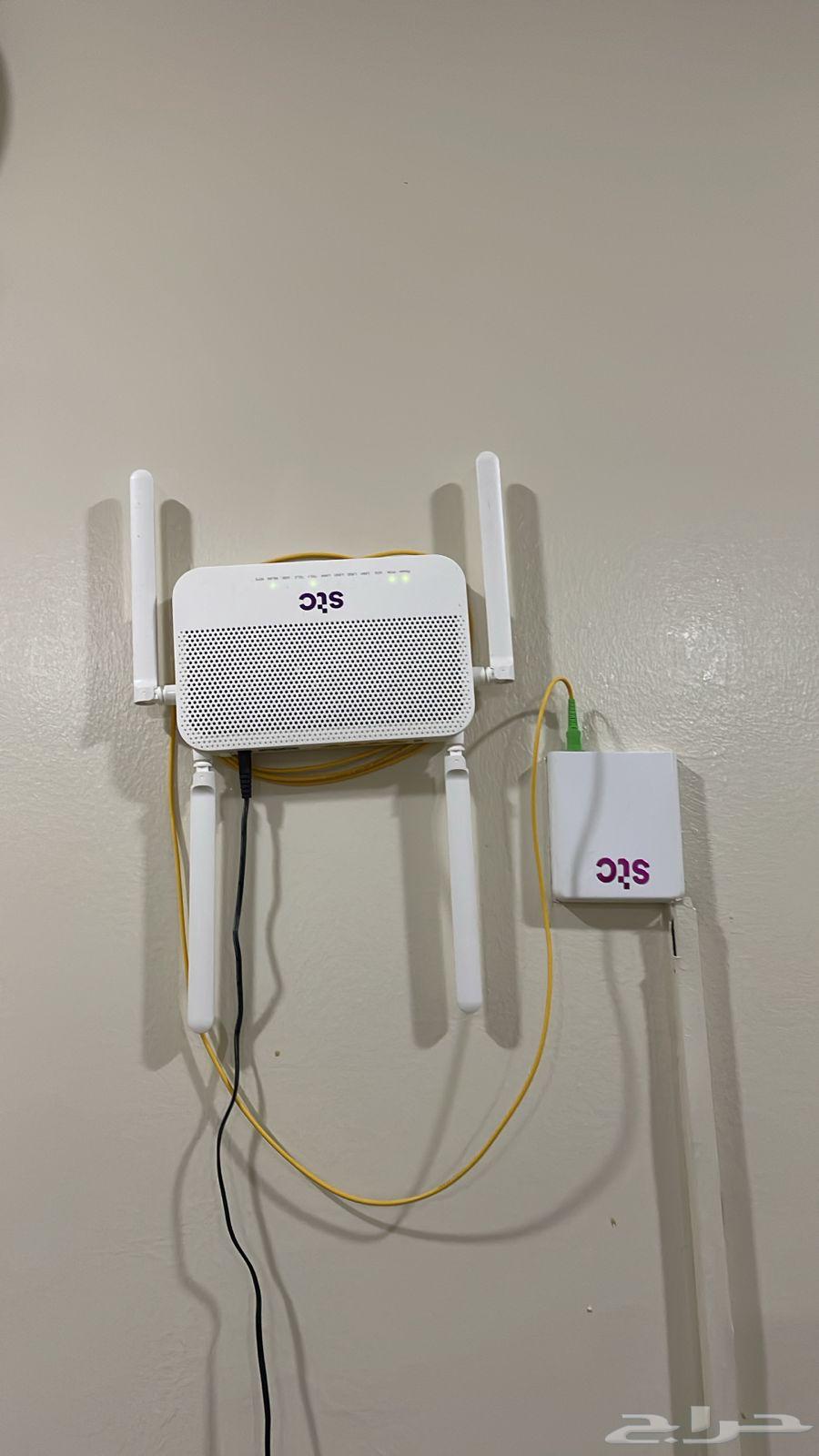 مودم فايبر و يصلح كمقوي شبكه موبايلي و stc63504263103362112
