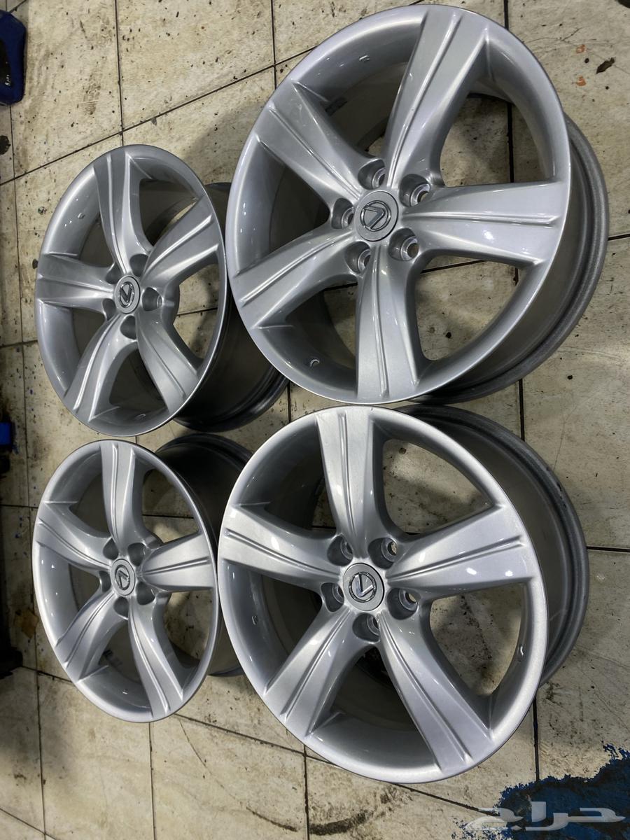 Original alloy wheel set for Rabbit Island, size 18, genuine and new63238627401729113