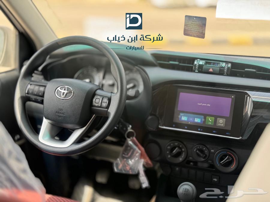 تويوتا هايلوكس GL-X بنزين غمارتين 2025 لدى شركة إبن ذياب63237655100035113