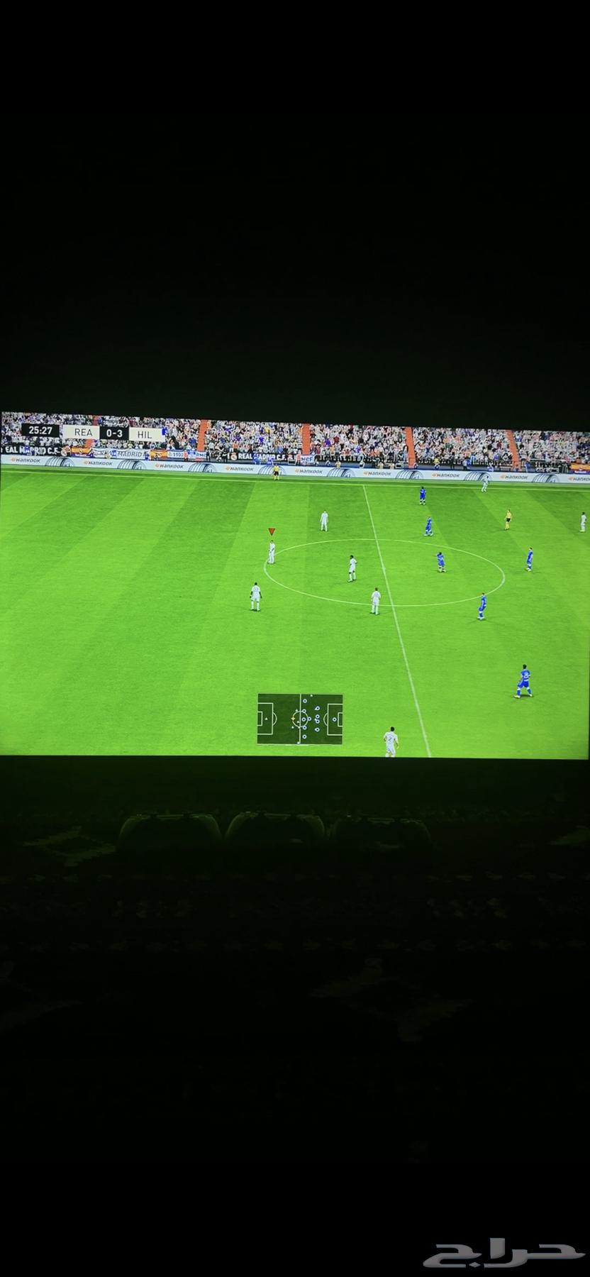 Sony 5 with FIFA 25, 4 controllers, and a 55-inch 4K screen63154358720131112