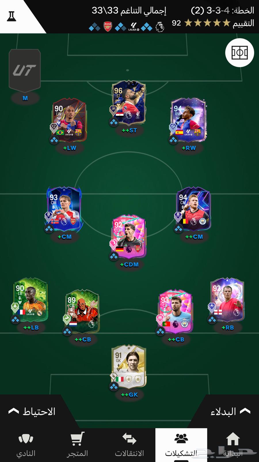 حساب فيفا متكامل وتشكيلة التيمت تاريخية FC2563152036193025110