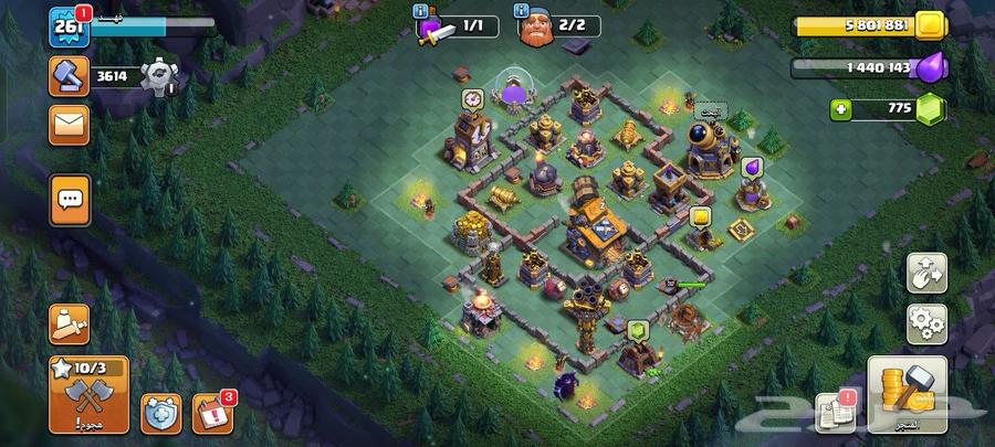 Clash of Clans account for sale, Town Hall 17, high level 26163151167652867114