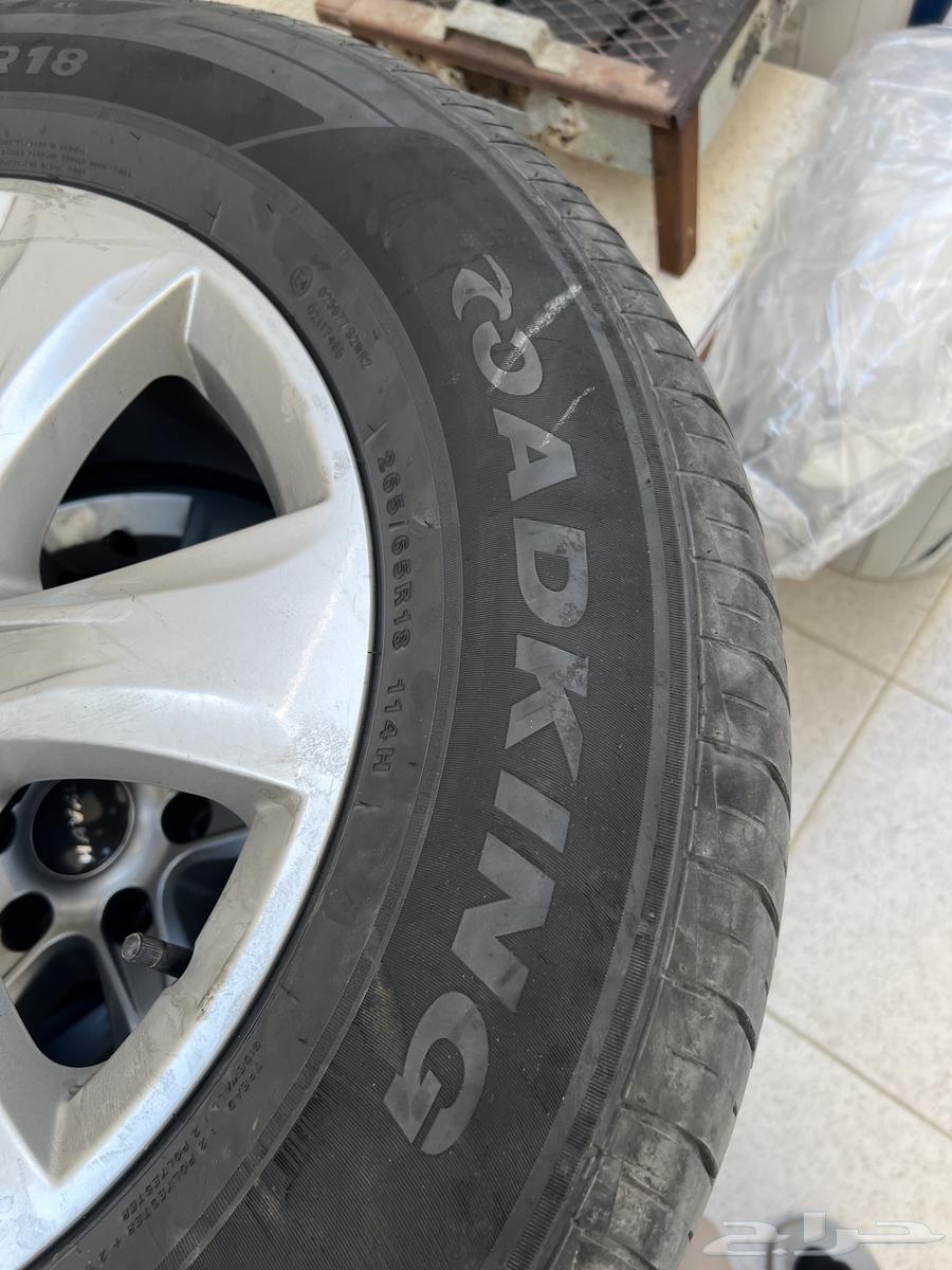 جنوط كفرات شبة جديده استخدام شهر (هافالH9)63223896440961114