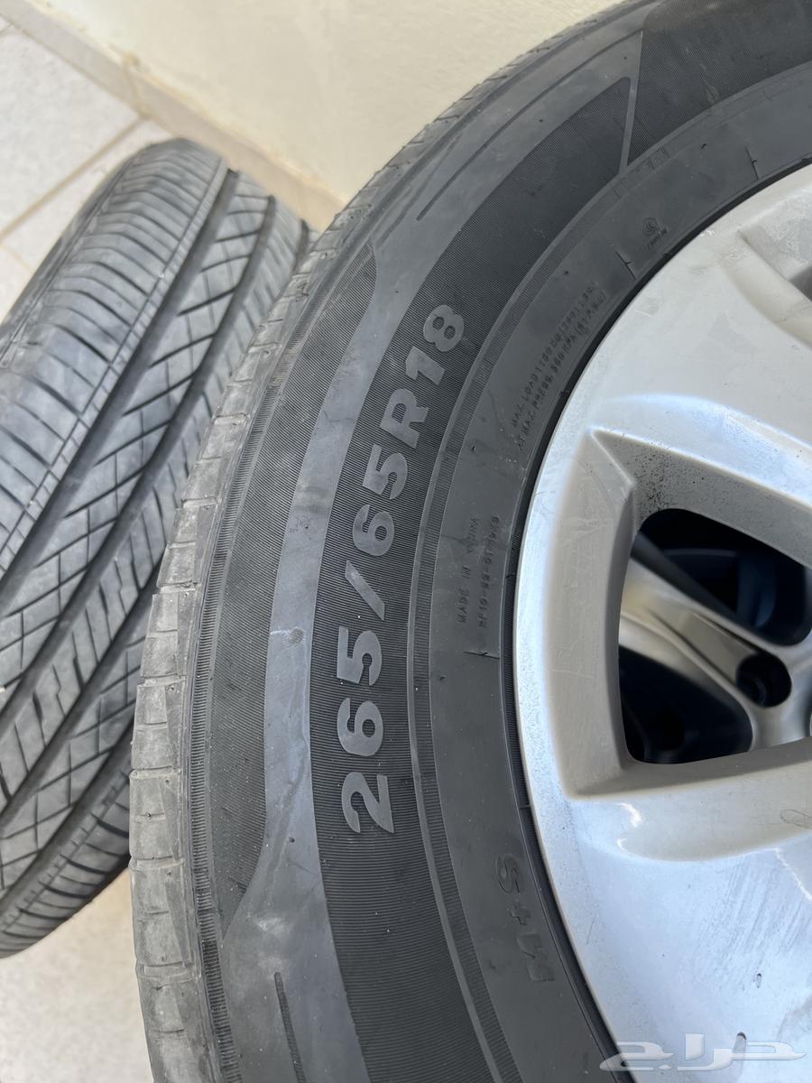 جنوط كفرات شبة جديده استخدام شهر (هافالH9)63223896440961111