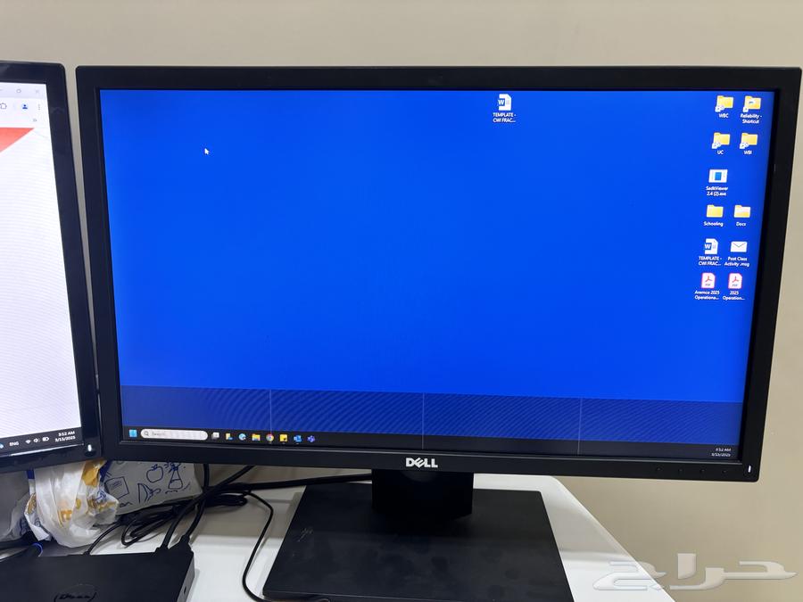 Two Dell 24-inch screens63149318541315113