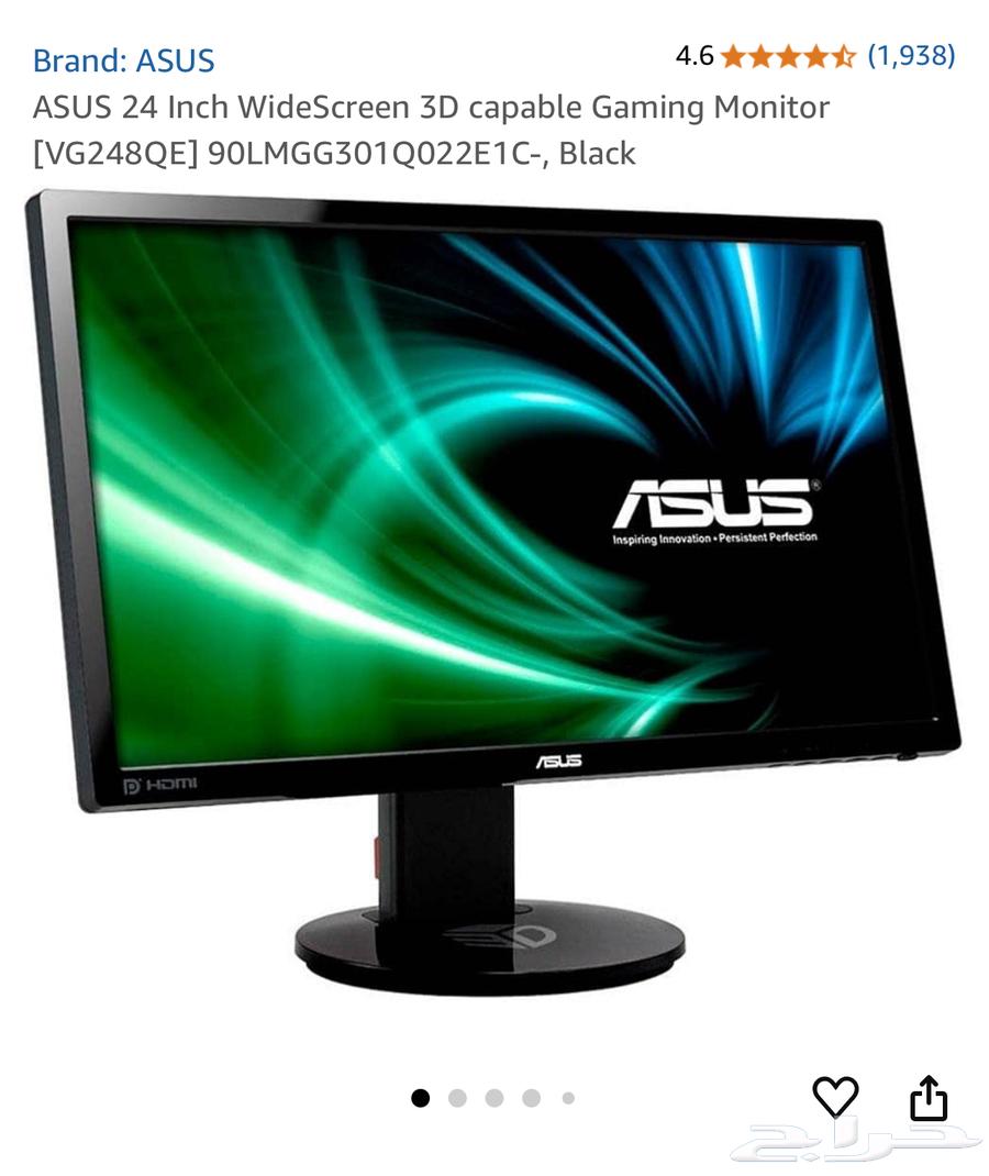 ASUS VG248QE 24-inch 144Hz 3D-capable Monitor63194838707970113