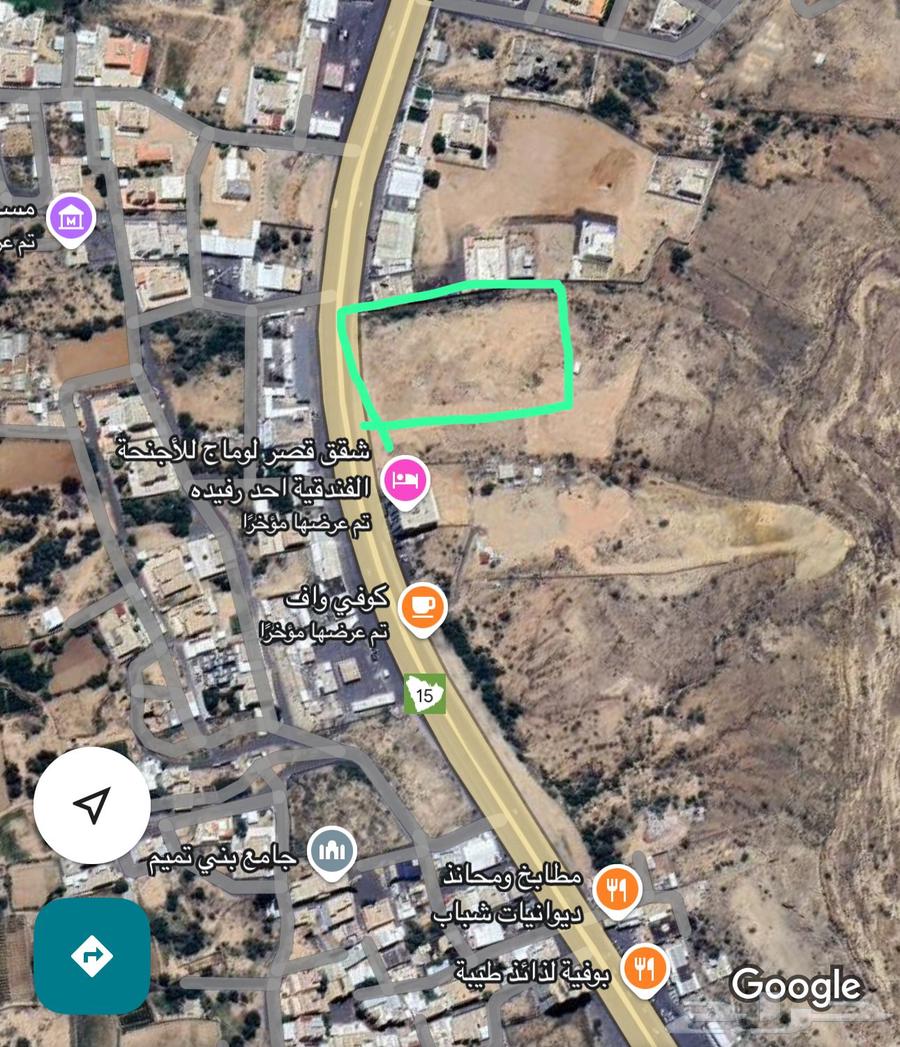 ارض للإيجار