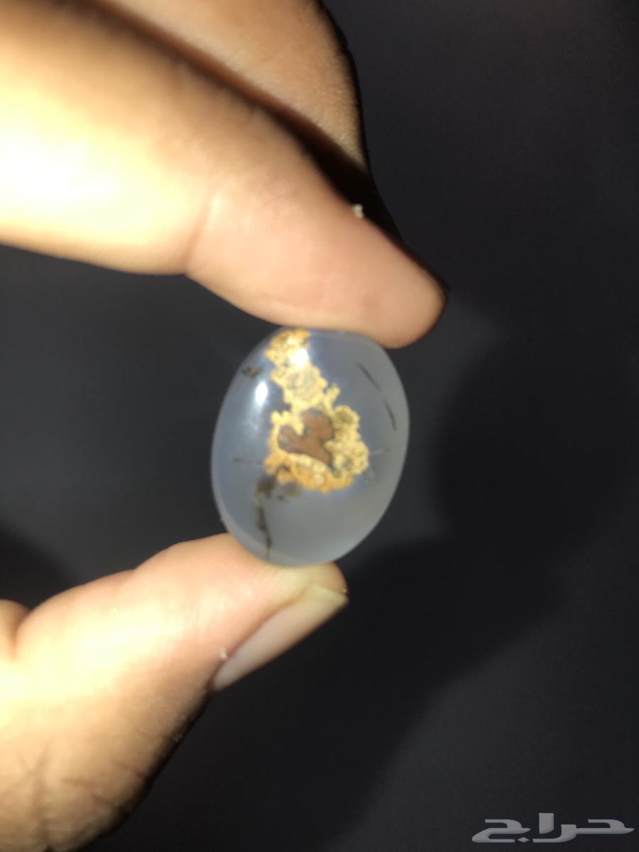 Ring with two Yemeni agate stones for sale63146056327297114