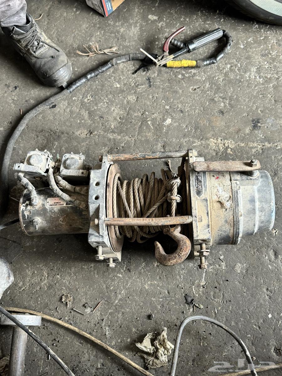 ونش دينمو سحب سطحة وارن امريكي 7 طن كهرب 24 فولت63219392733954112