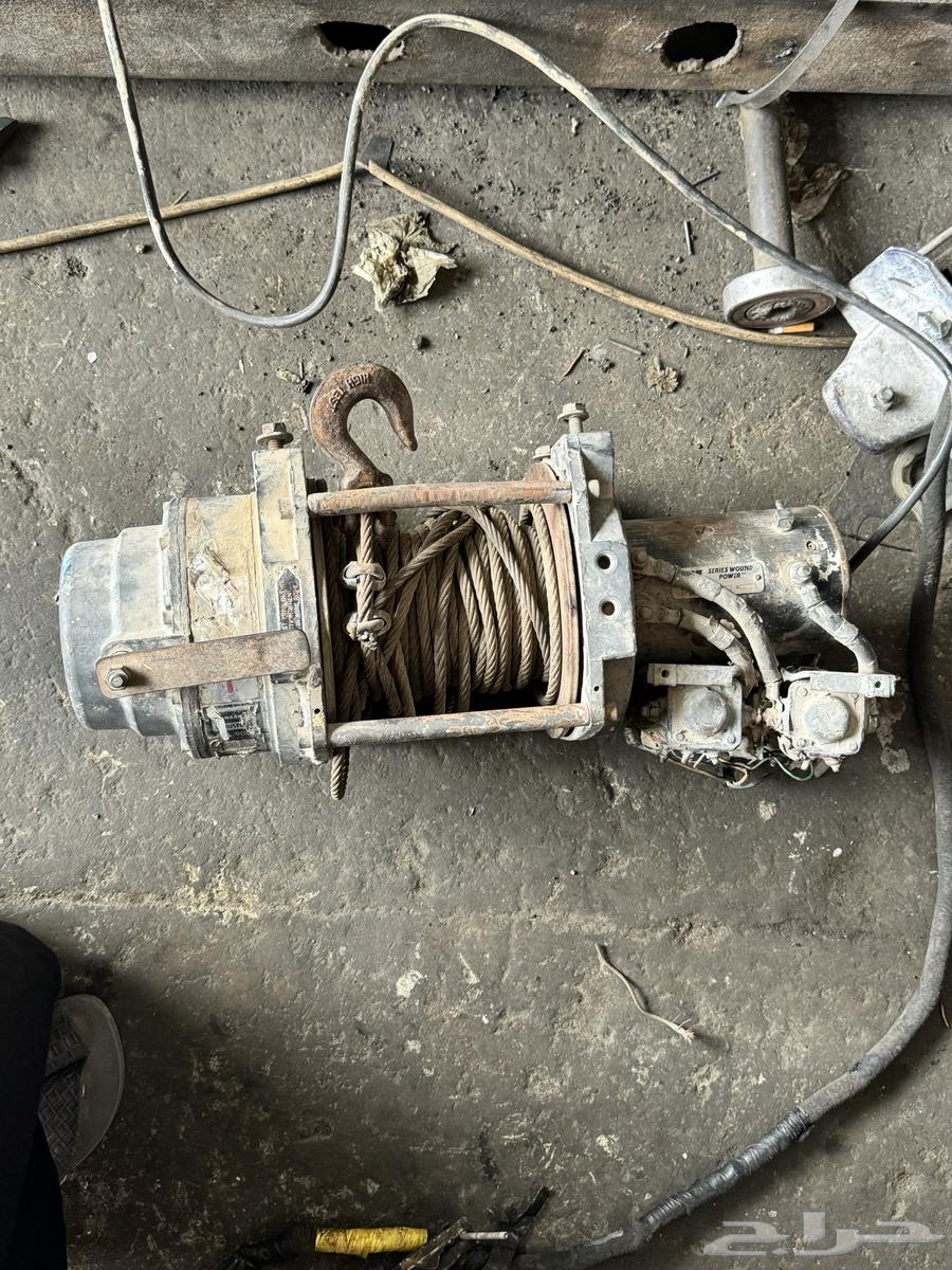 ونش دينمو سحب سطحة وارن امريكي 7 طن كهرب 24 فولت63219392733954111