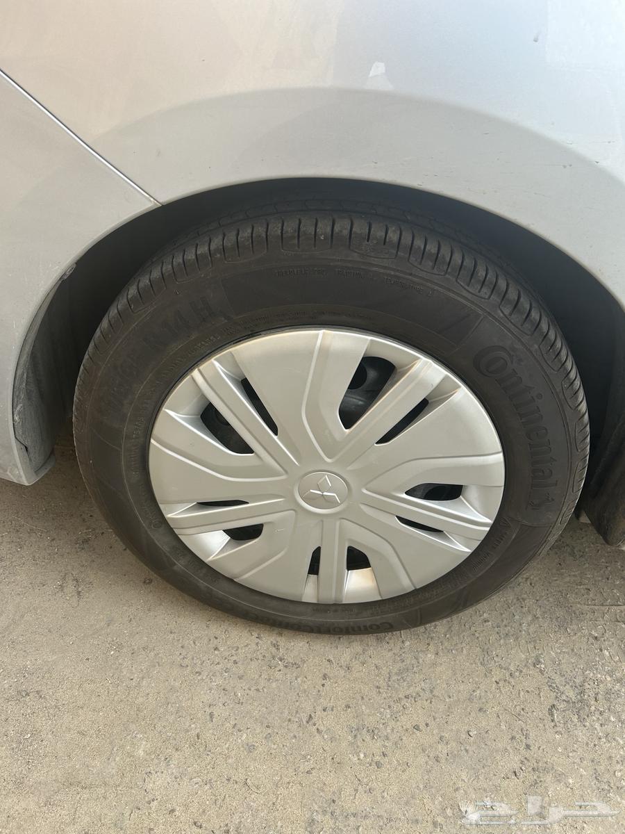 Mitsubishi Attrage 2020 tire with 15-inch rim size632134634620191114