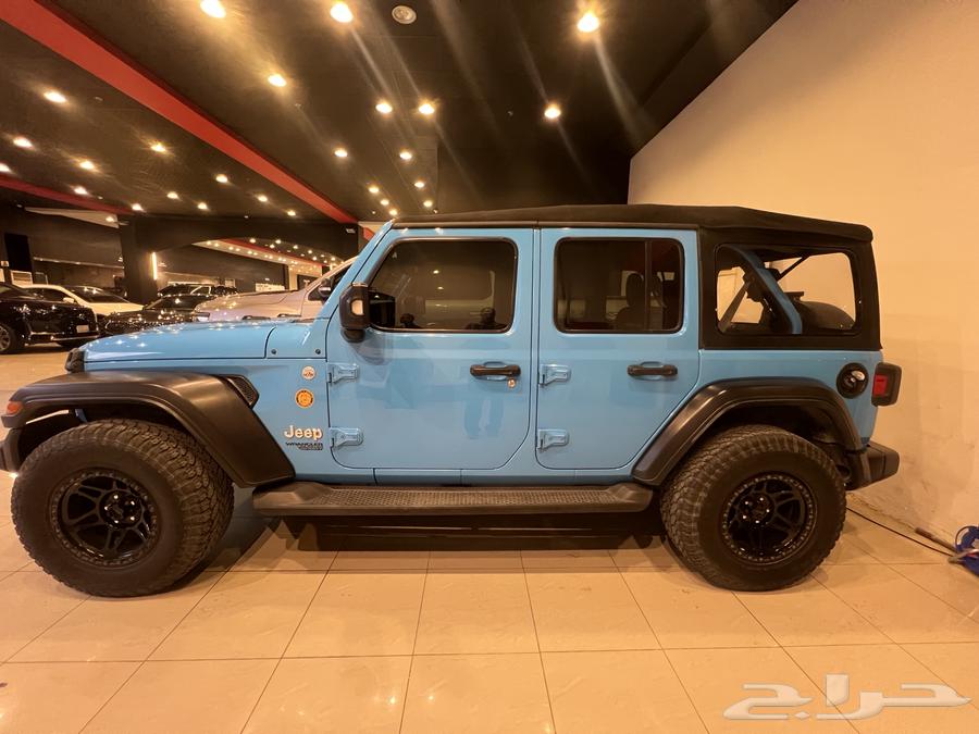 Jeep Wrangler 2021 model, 42,000 km on the odometer, under warranty until 202763213988569986111
