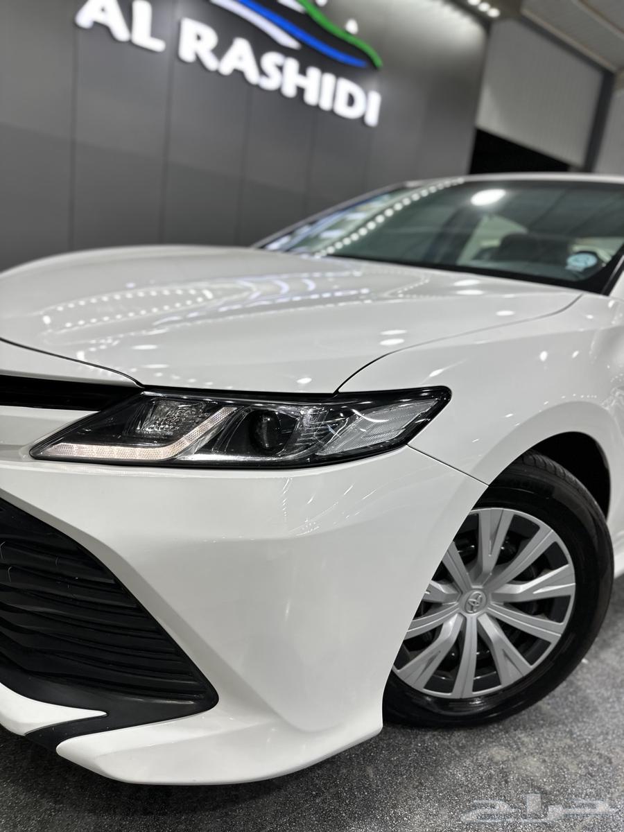 2020 Camry, white, LE trim, available at Al-Obeid Al-Rashidi showroom63205377523969113