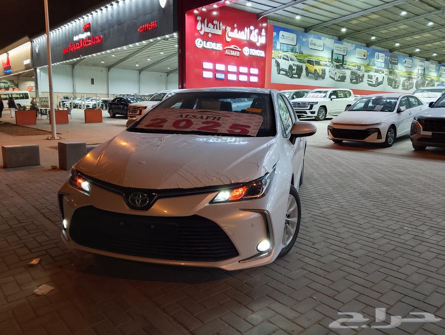 Toyota Corolla 2025 cash and installments, lowest price at Al-Safh63205381451521112