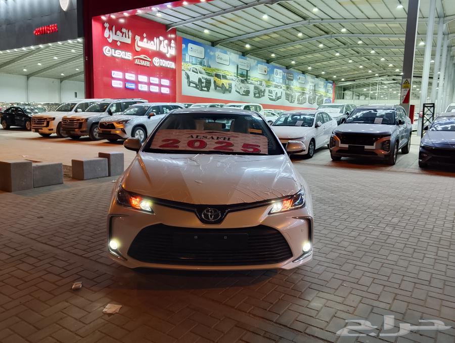 Toyota Corolla 2025 cash and installments, lowest price at Al-Safh63205381451521111