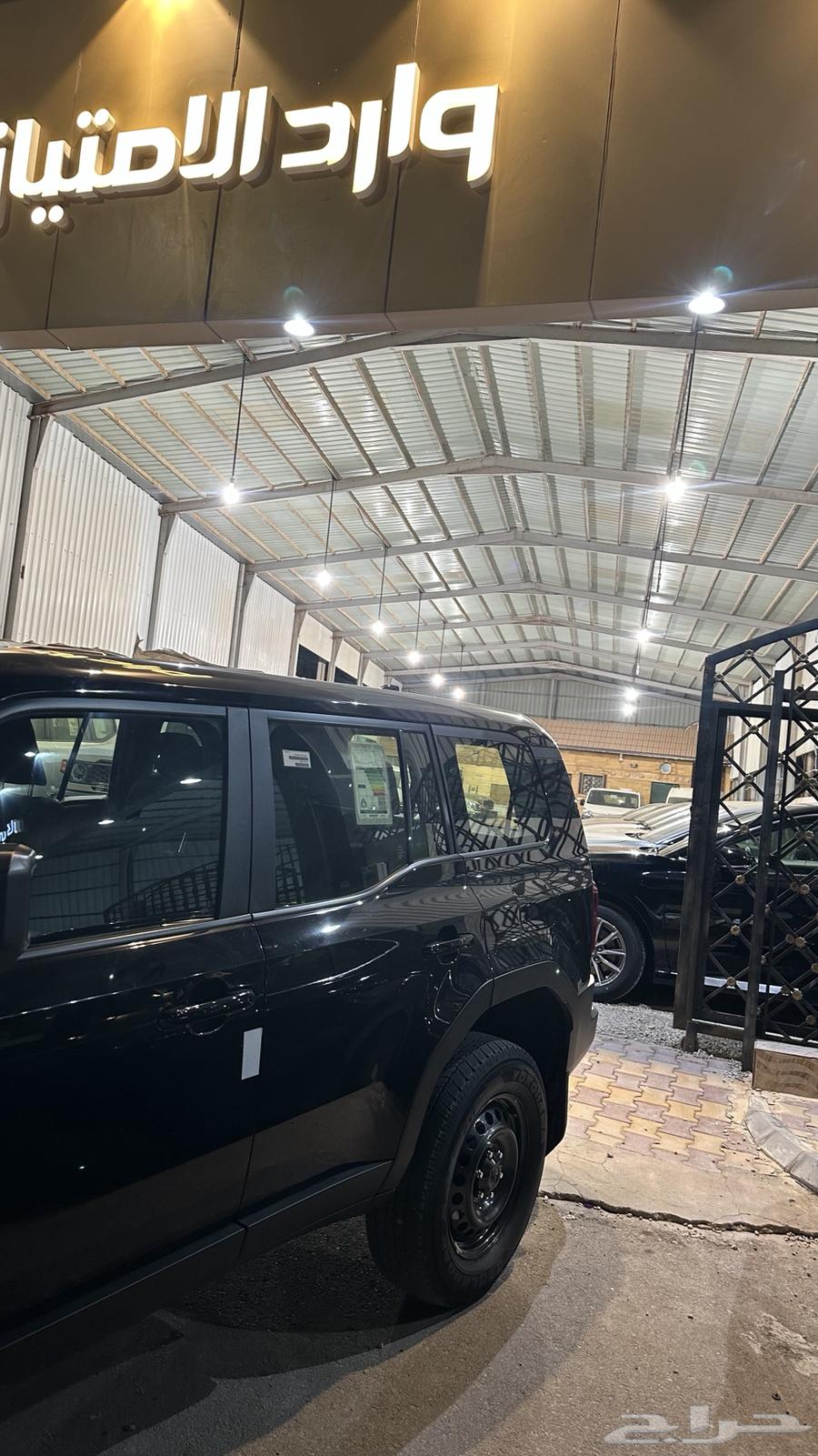 برادو 2024 tx1 بنزين سعودي ممشى قليل اسود سعودي63206430150017111