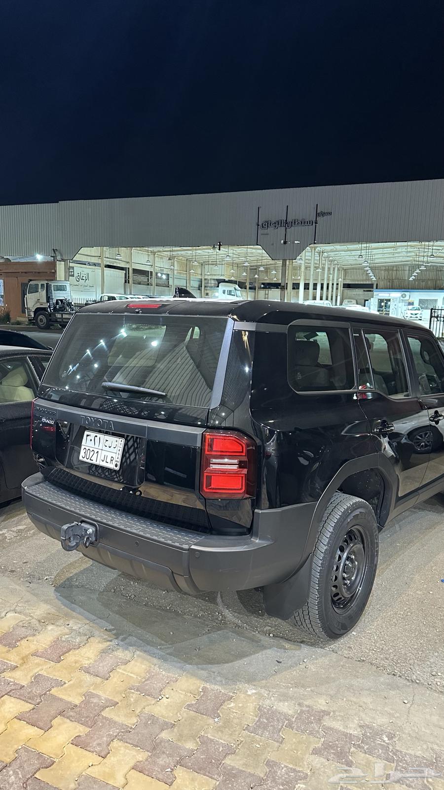 برادو 2024 tx1 بنزين سعودي ممشى قليل اسود سعودي63206430150017113