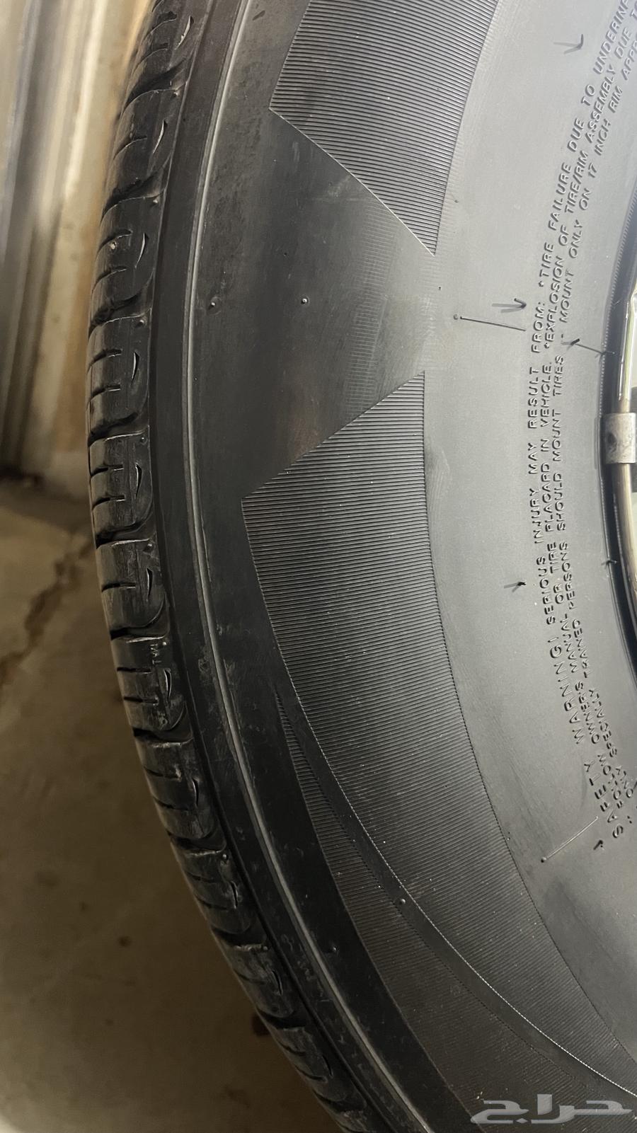 Original Sierra diesel rims with slightly worn tires63204901146370113
