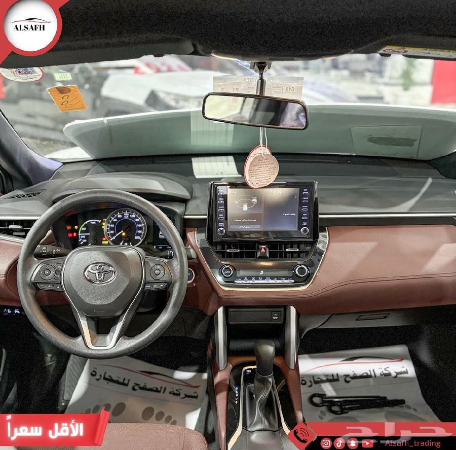 Toyota Corolla Cross 2024, cash and installments, lowest price at Al-Saffah63202719528707111