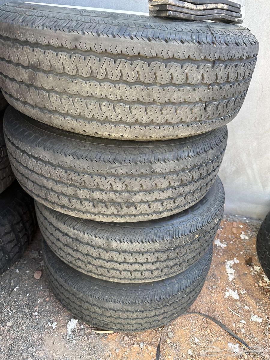 Tires and Yokohama tire covers, new nuts and bolts, and saliva63204907655939111