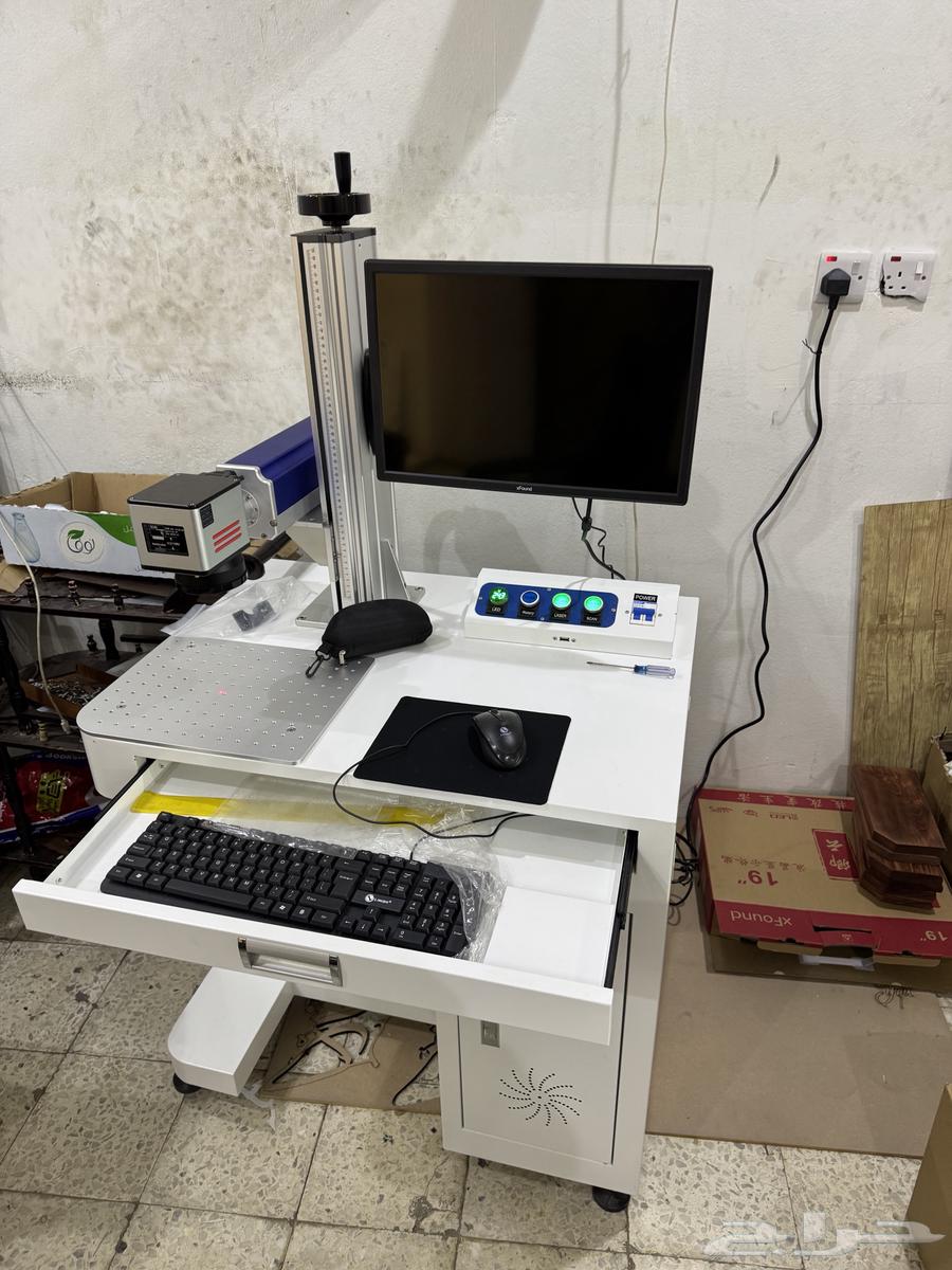 50w fiber laser machine, Raycus controller, two lenses63204901315585111