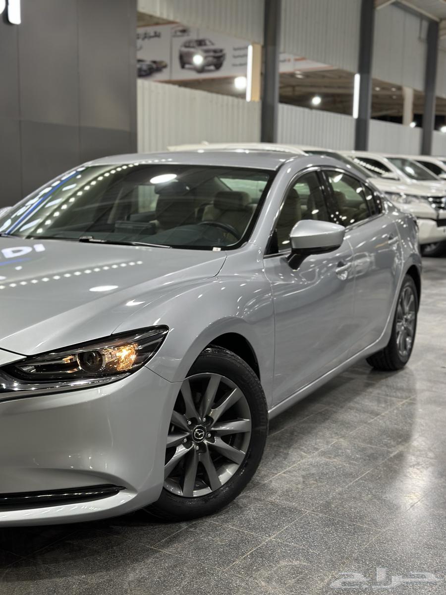 Mazda 6 2023, silver color, available at (Obaid Al-Rashidi) showroom63199163537537112